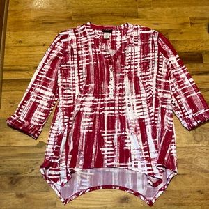 Cocomo Brand Mid-forearm Length Sleeved Blouse (Size XL)